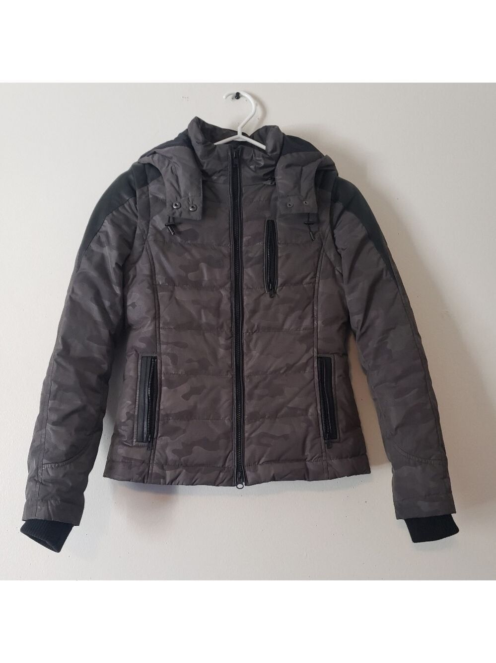 Danier Leather Down Filled Convertible Jacket